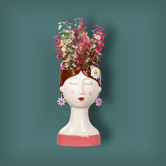 Vase Lady Flower