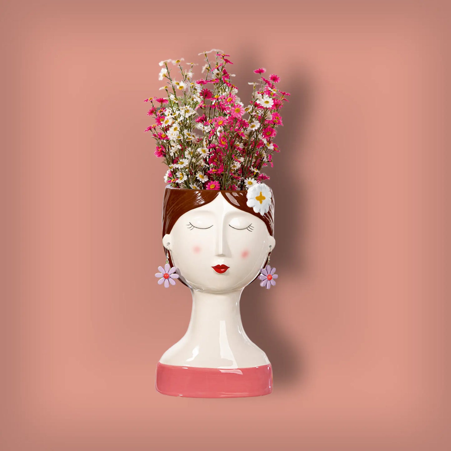Vase Lady Flower