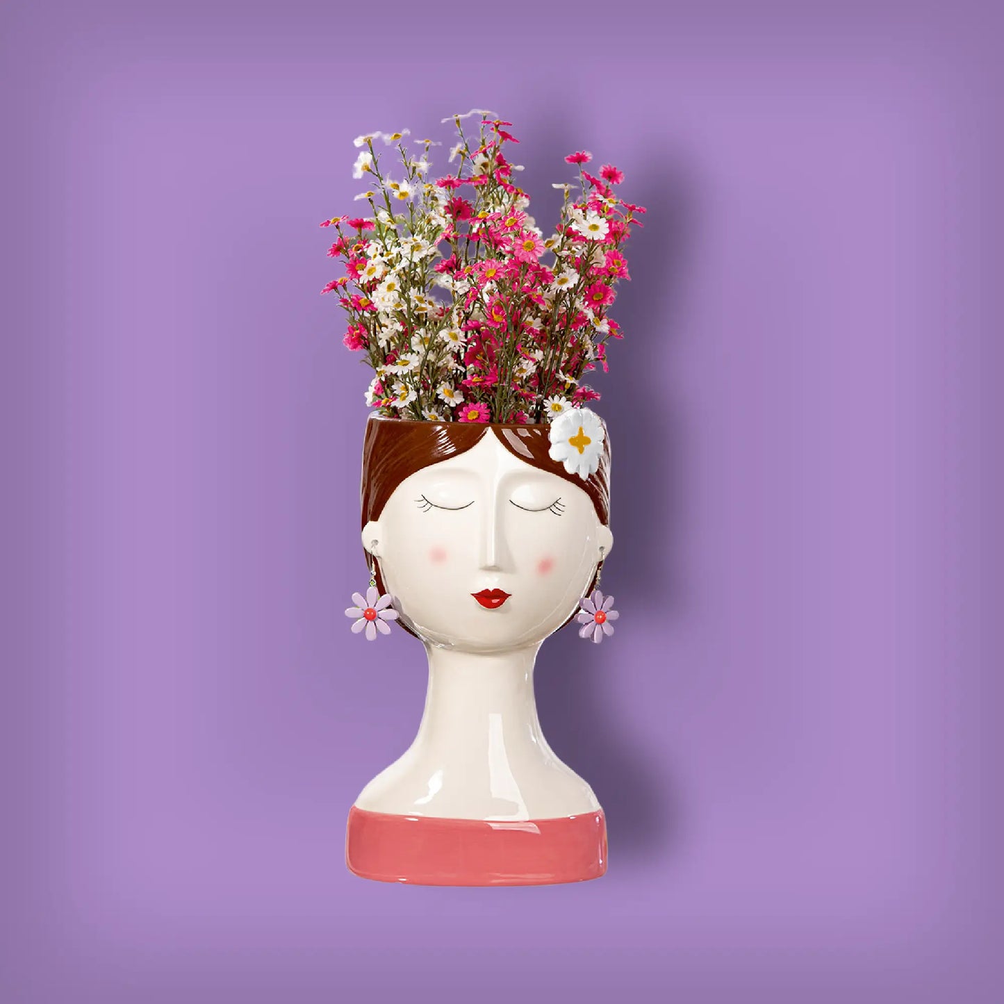 Vase Lady Flower