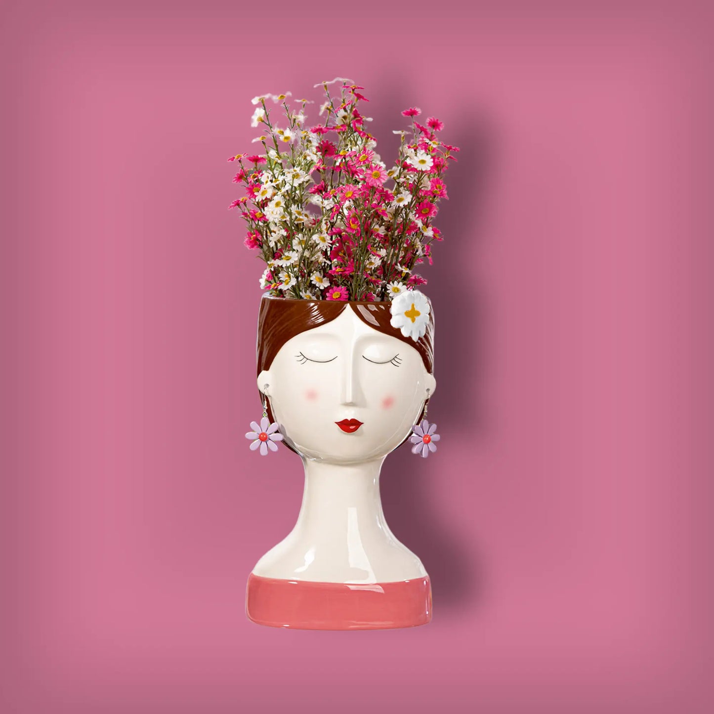 Vase Lady Flower