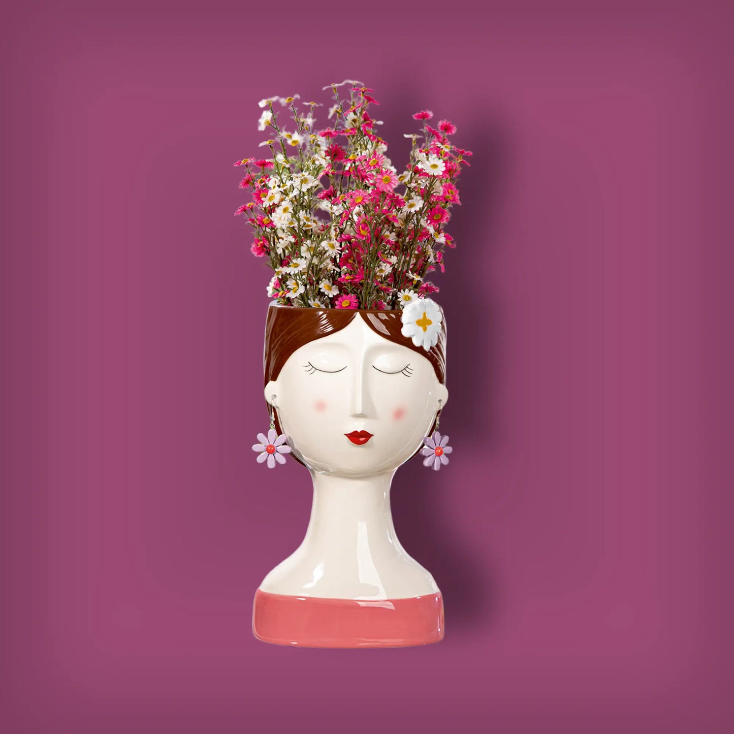 Vase Lady Flower