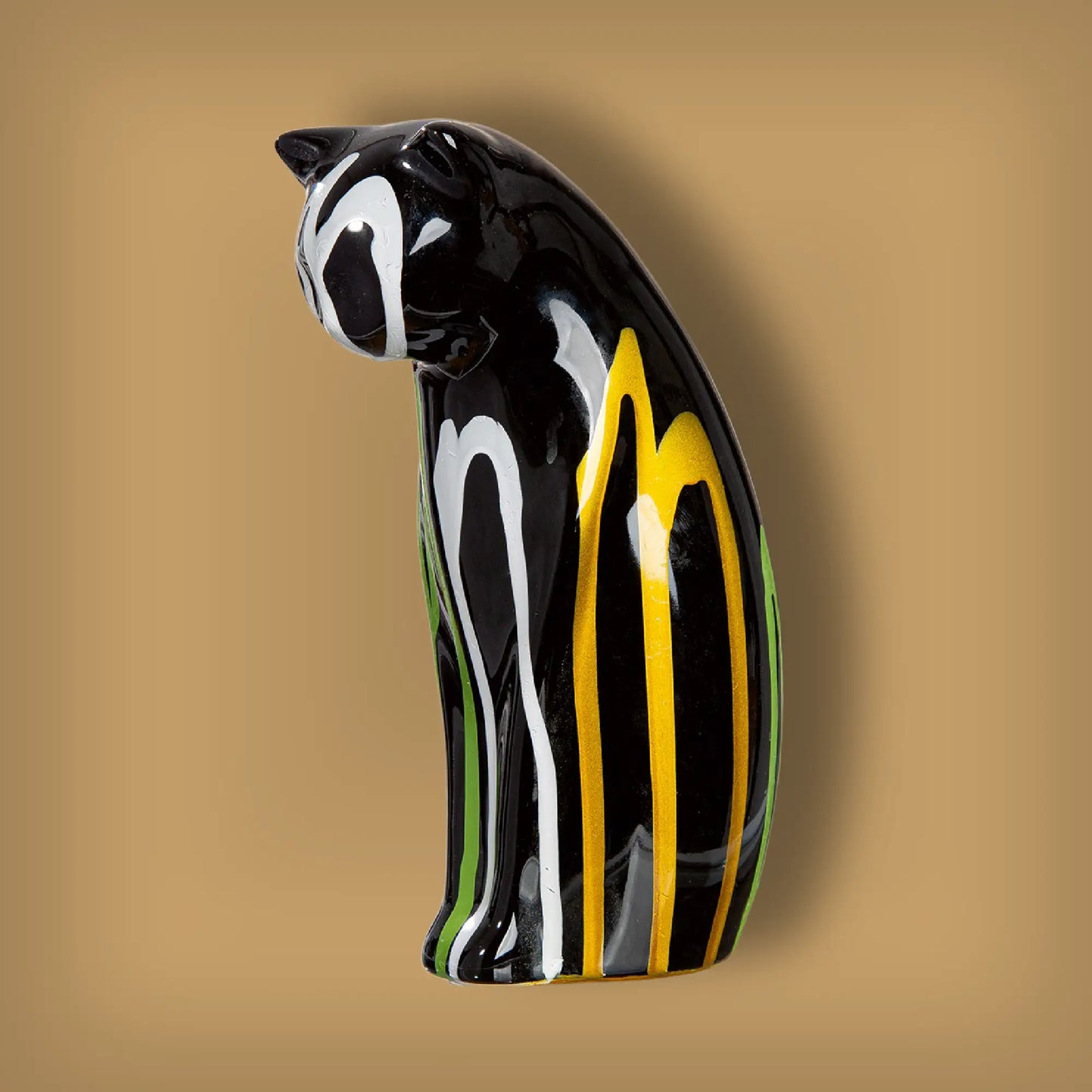 2tlg. Set Figur Katze Scuro