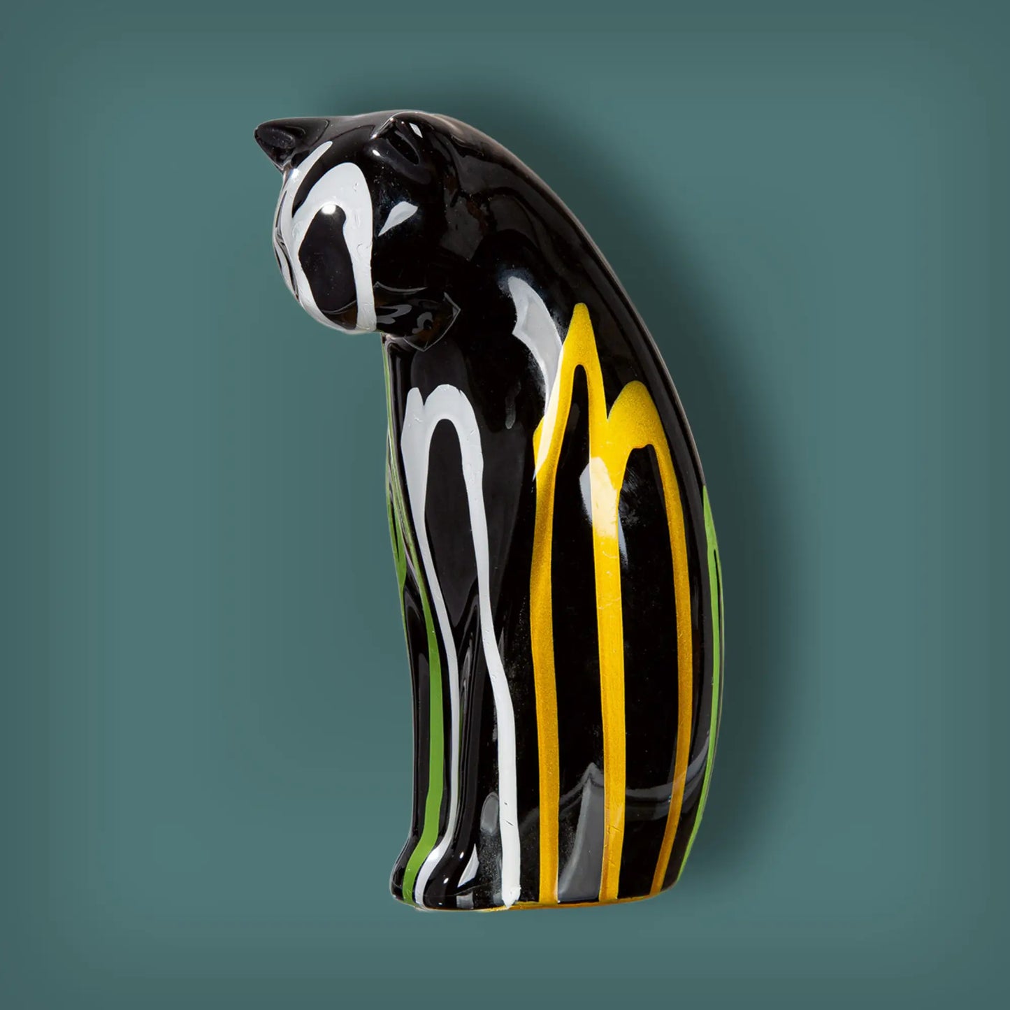 2tlg. Set Figur Katze Scuro