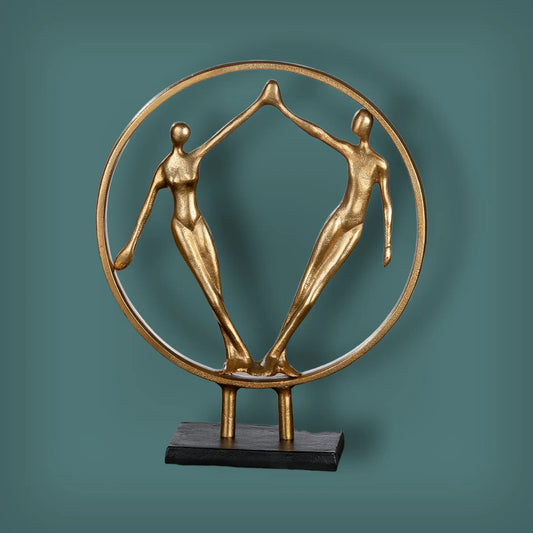 Skulptur Hand in Hand