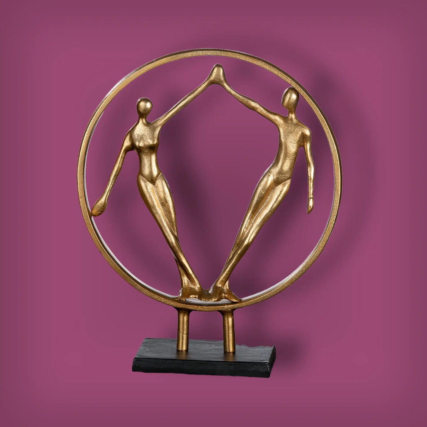 Skulptur Hand in Hand