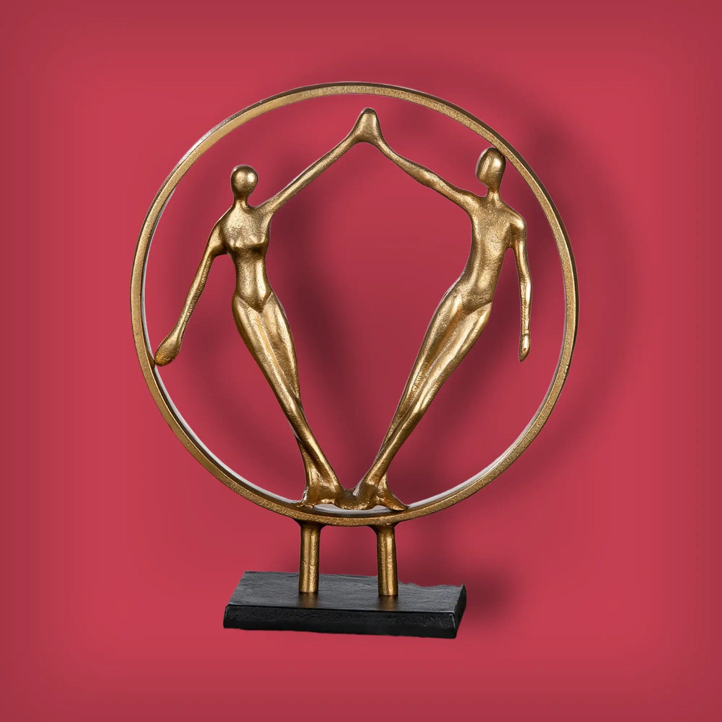 Skulptur Hand in Hand
