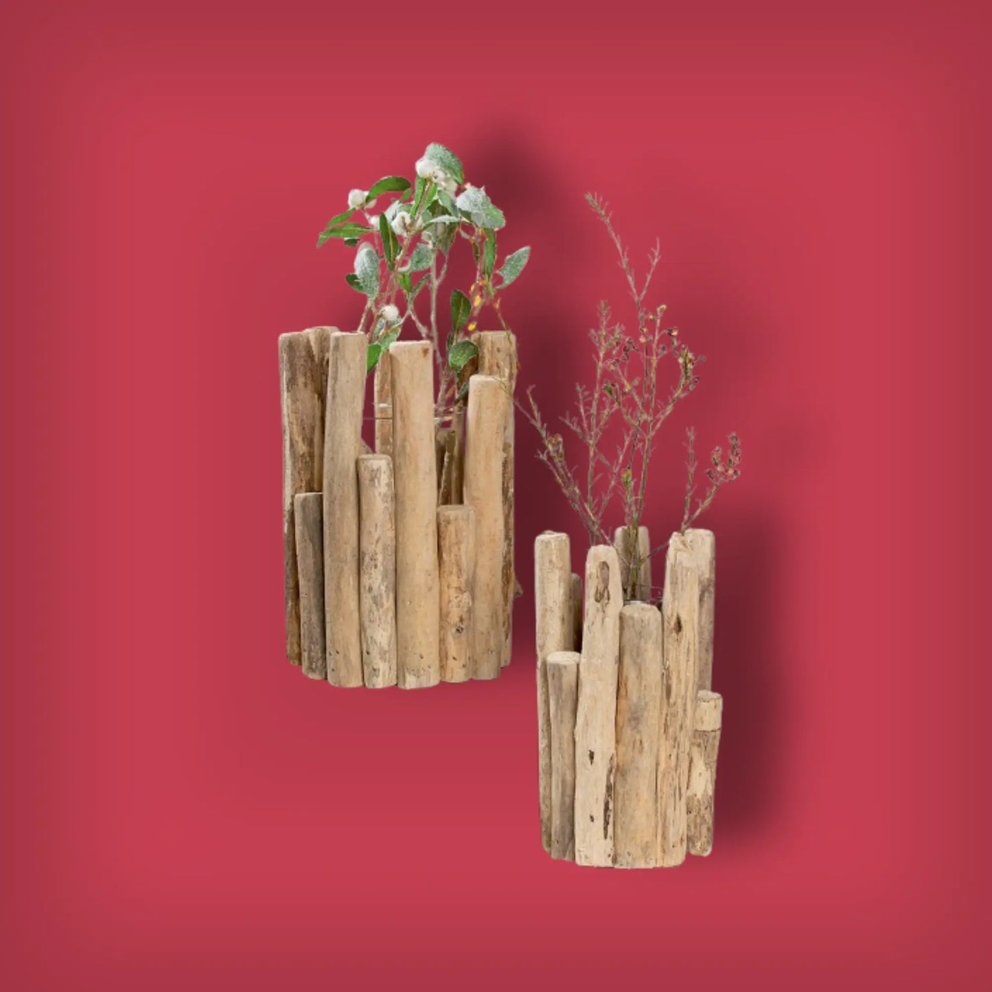 Holzvase Jakarta
