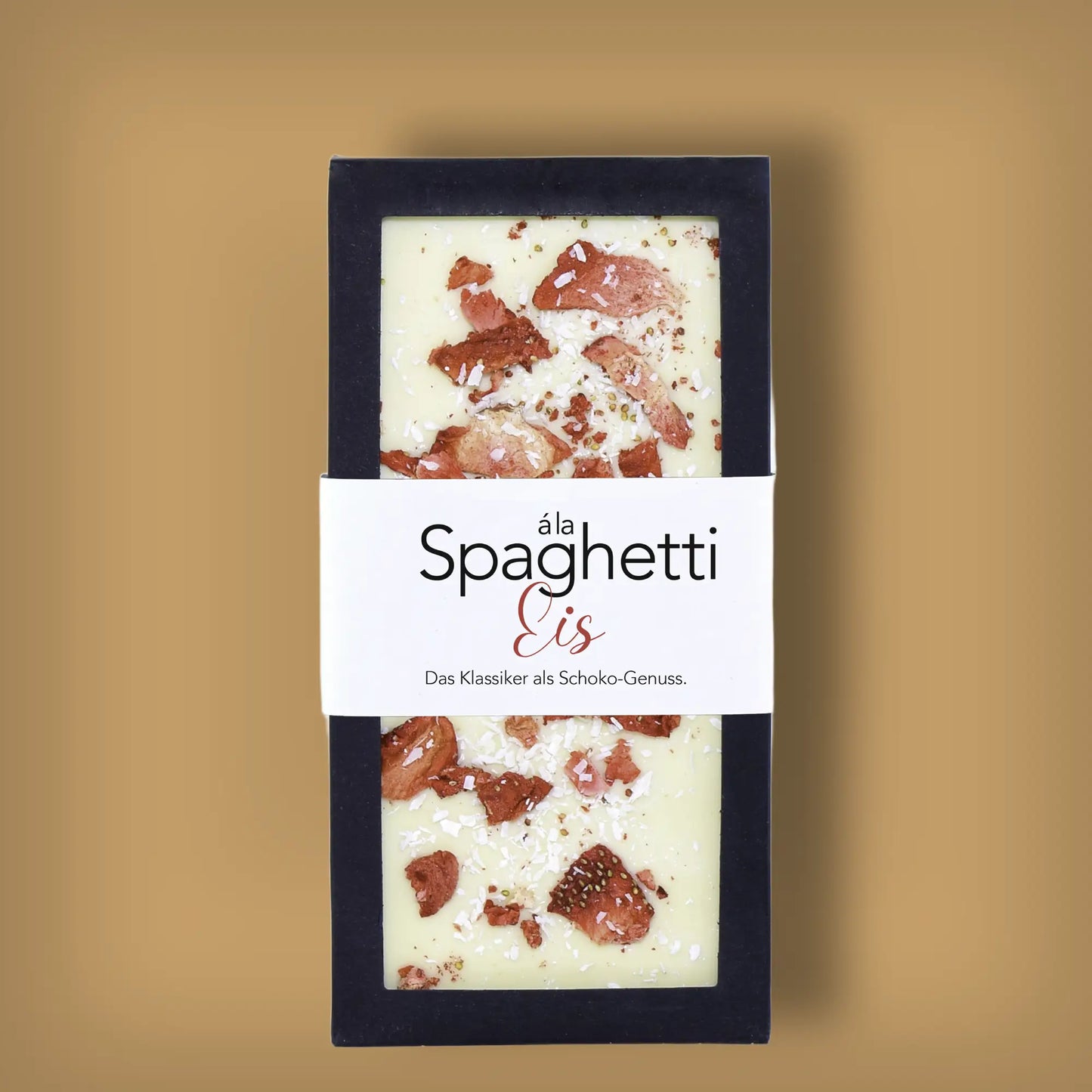 Spaghetti Eis - Schokoladentafel