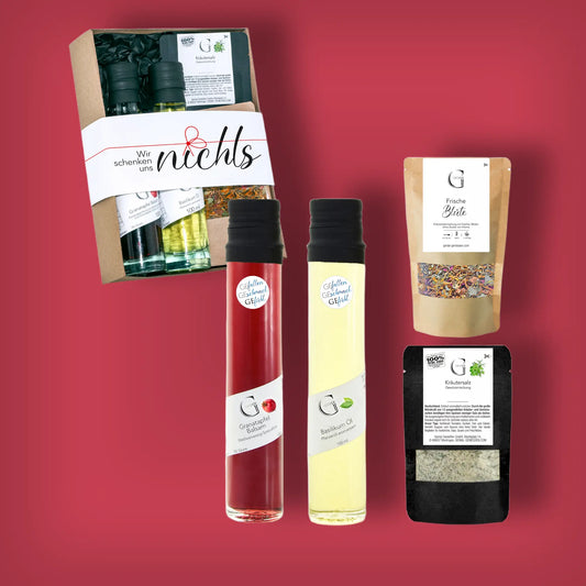 We don’t give each other anything – gift set