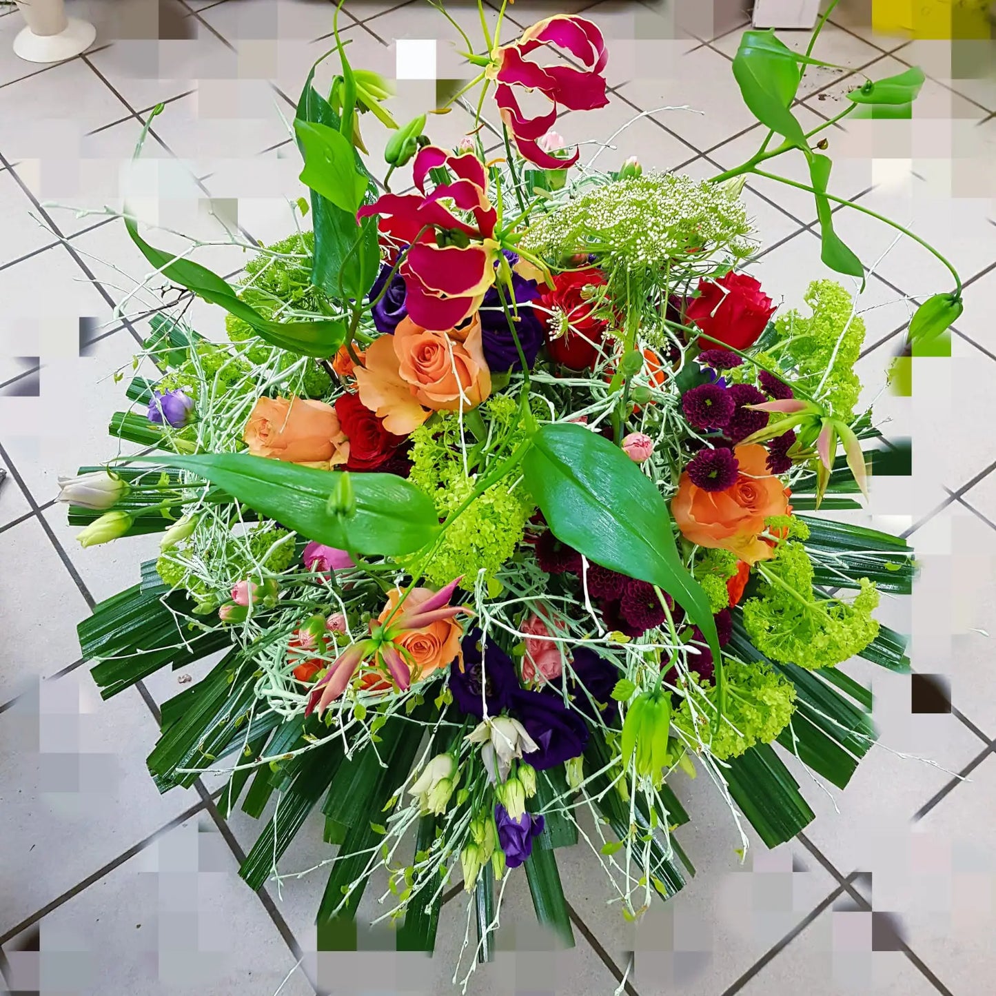 Large bouquet of flowers