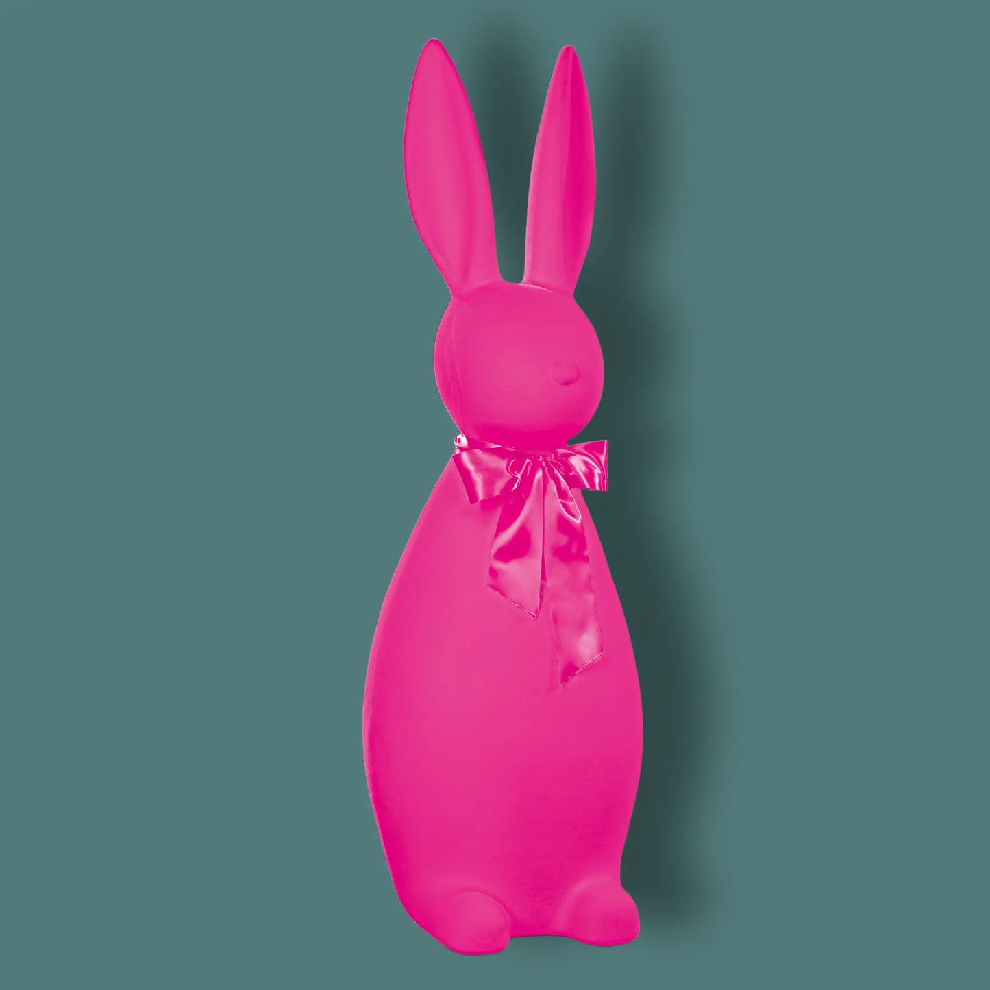 Figur Hase Jimmy | Kunststoff, pink, H. 133 cm