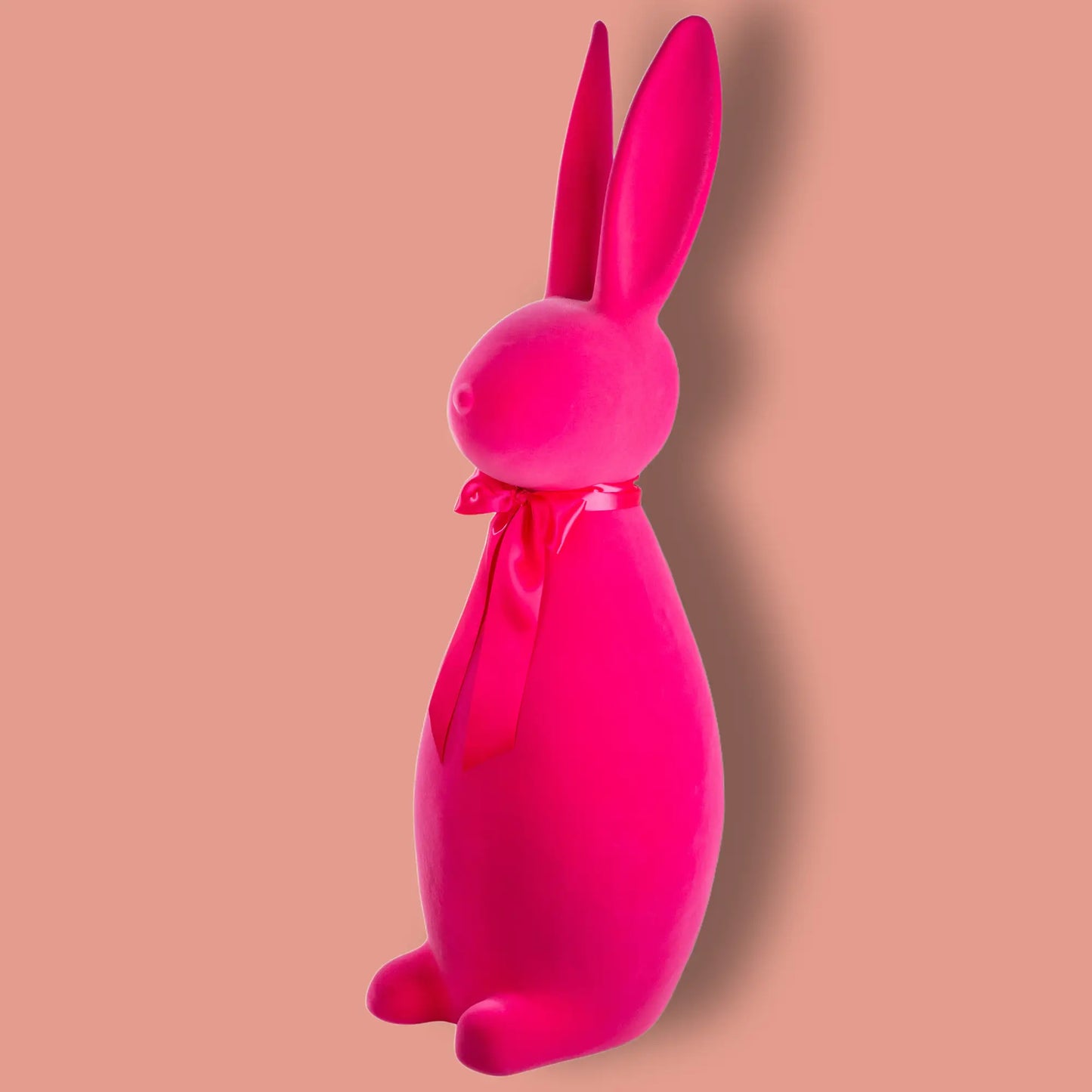 Figur Hase Jimmy | Kunststoff, pink, H. 133 cm