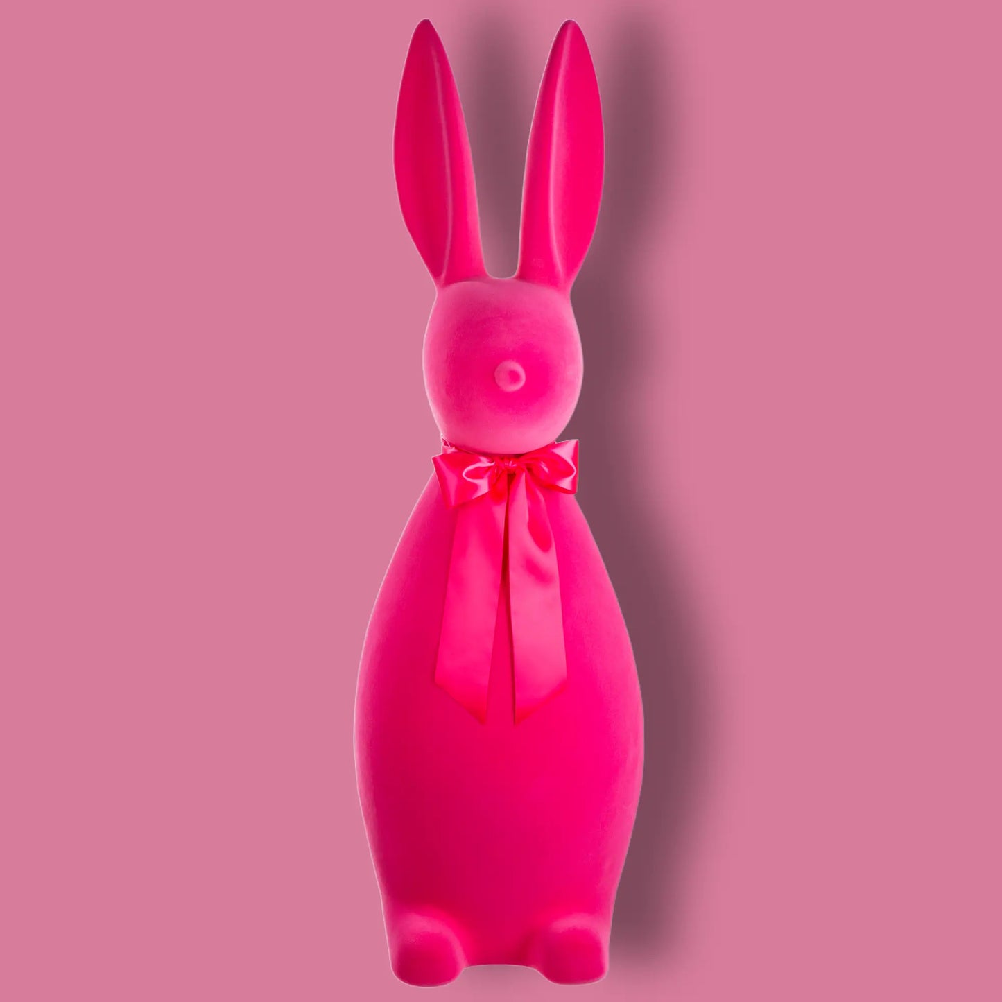 Figur Hase Jimmy | Kunststoff, pink, H. 133 cm