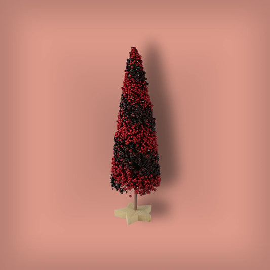 Deko-Baum mit roten Beeren - 42cm