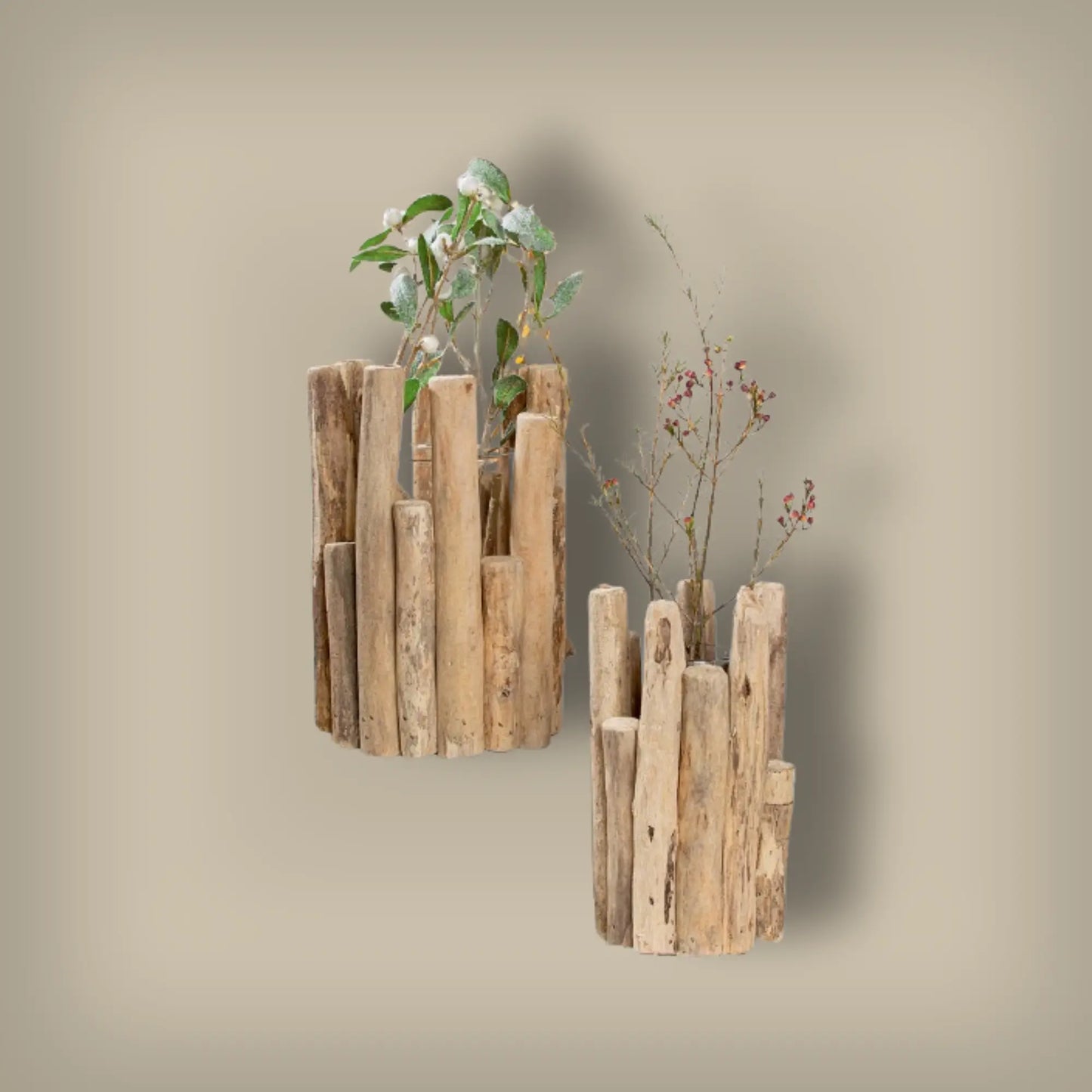 Holzvase Jakarta