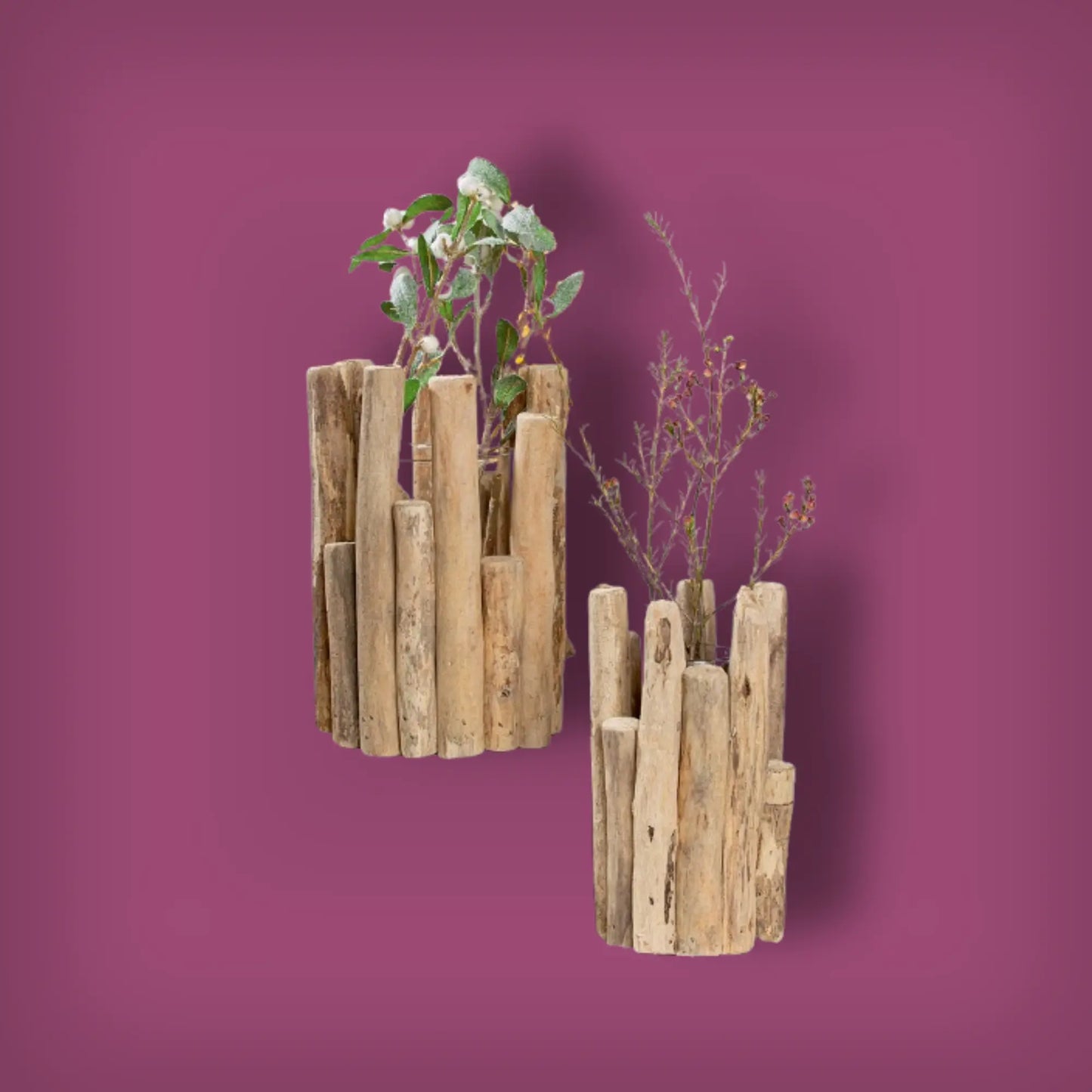 Holzvase Jakarta