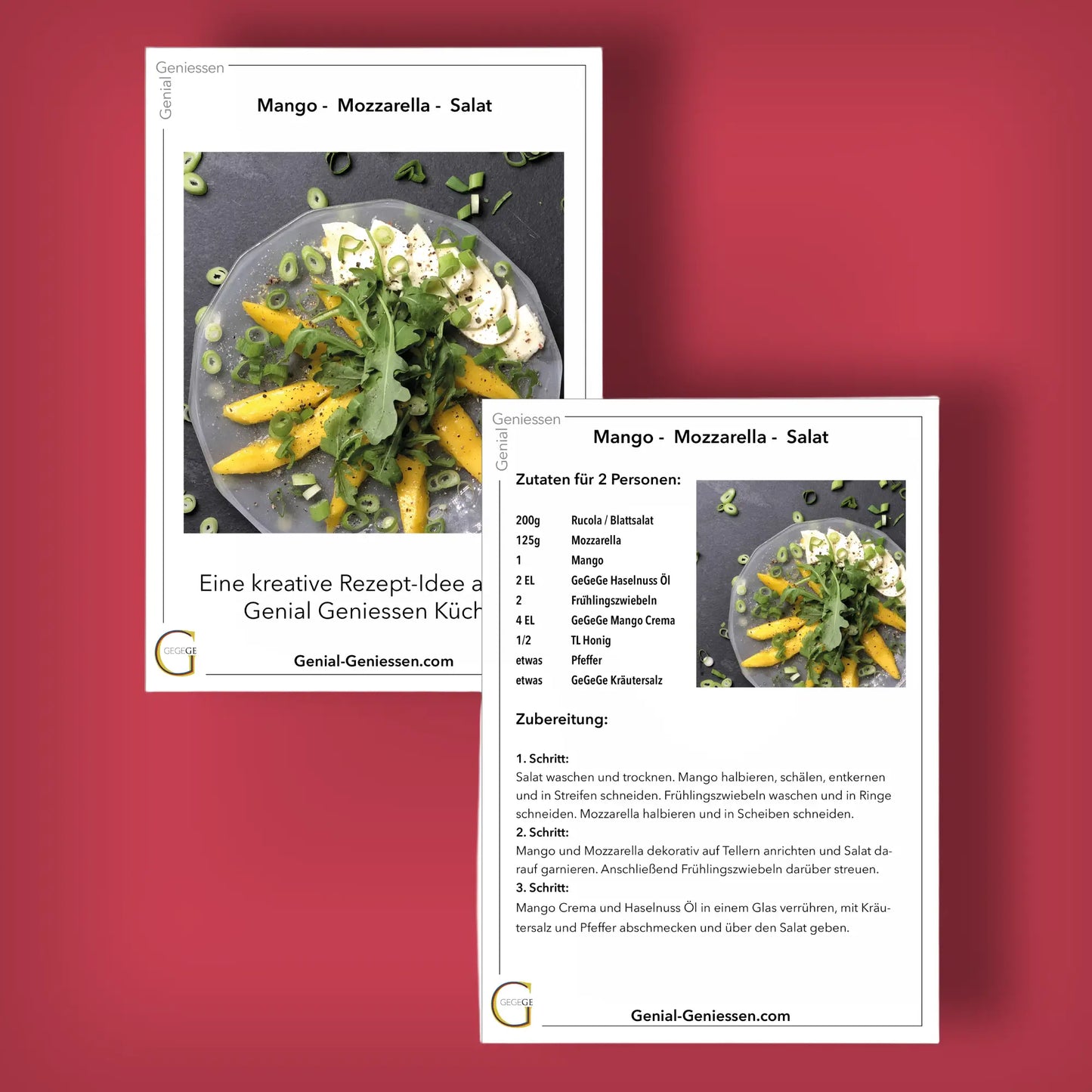 Mango Mozzarella Salad – Box