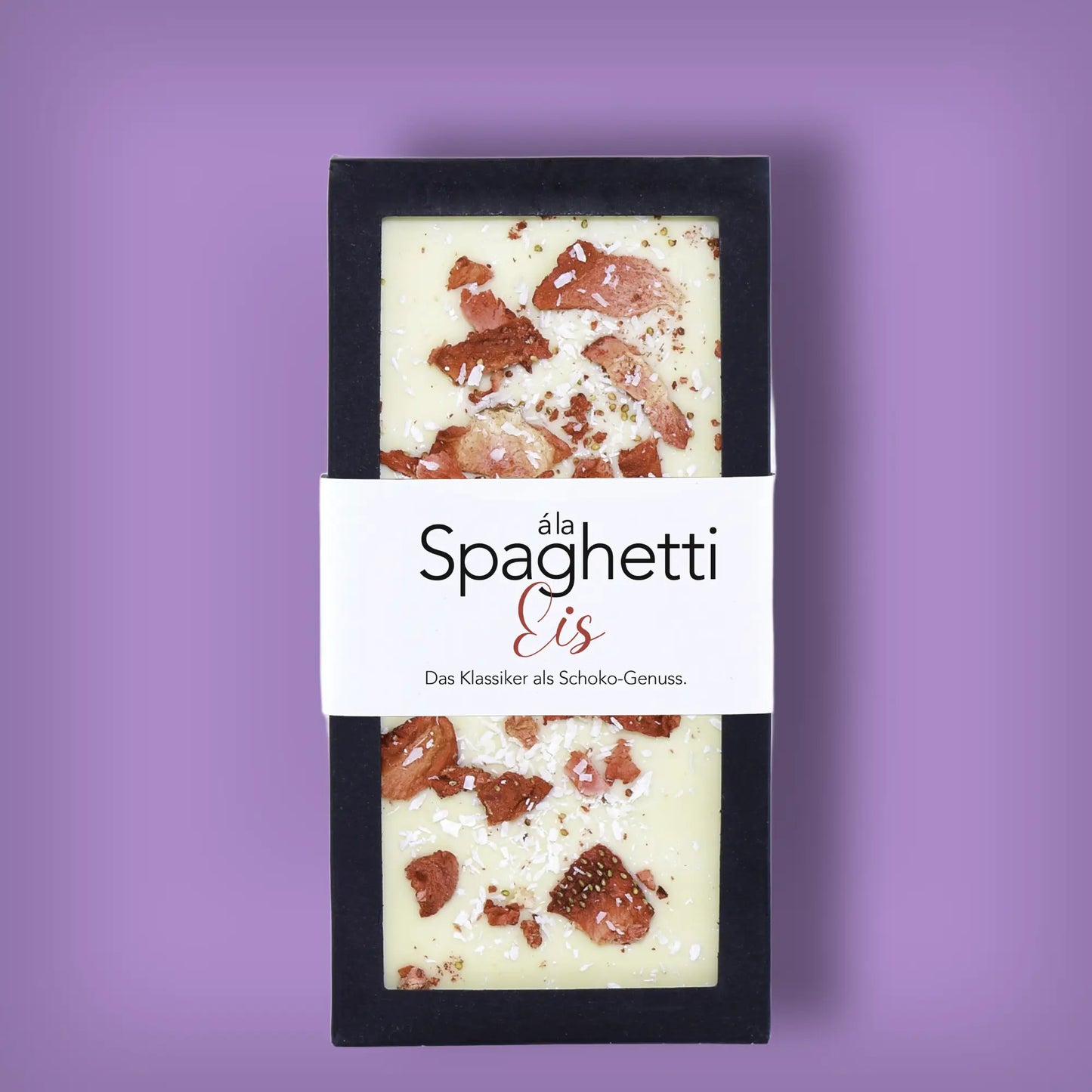 Spaghetti Eis - Schokoladentafel