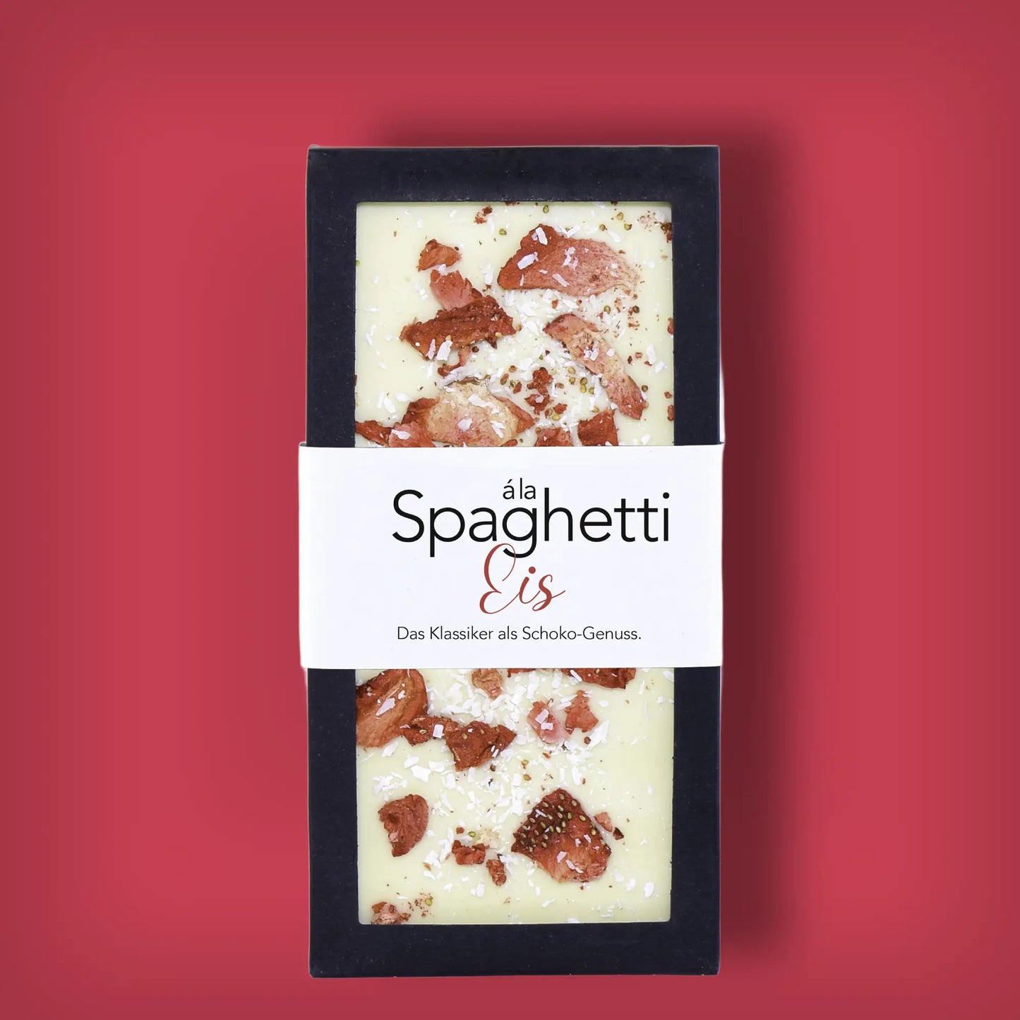 Spaghetti Eis - Schokoladentafel